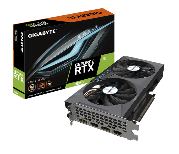 Gigabyte GeForce RTX 3060 EAGLE OC LHR 12GB GDDR6 - 661715 - zdjęcie 3